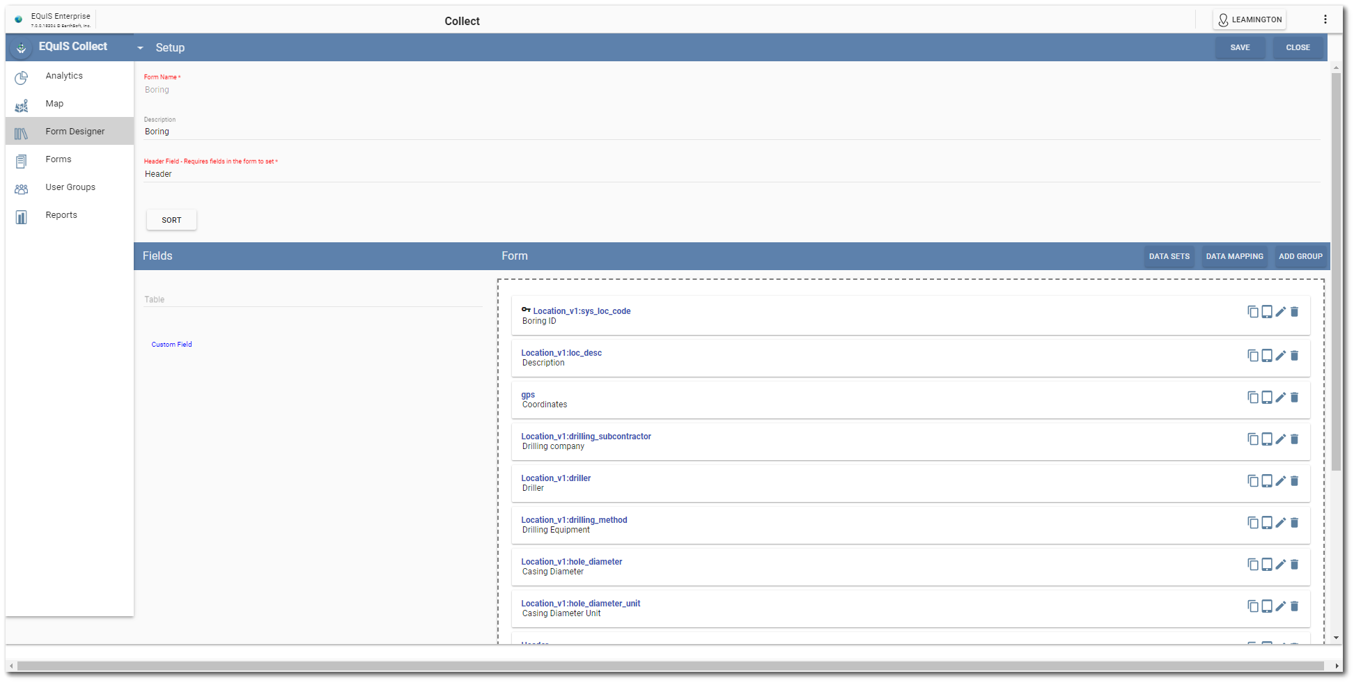 Correspondence template builder fields - form fields